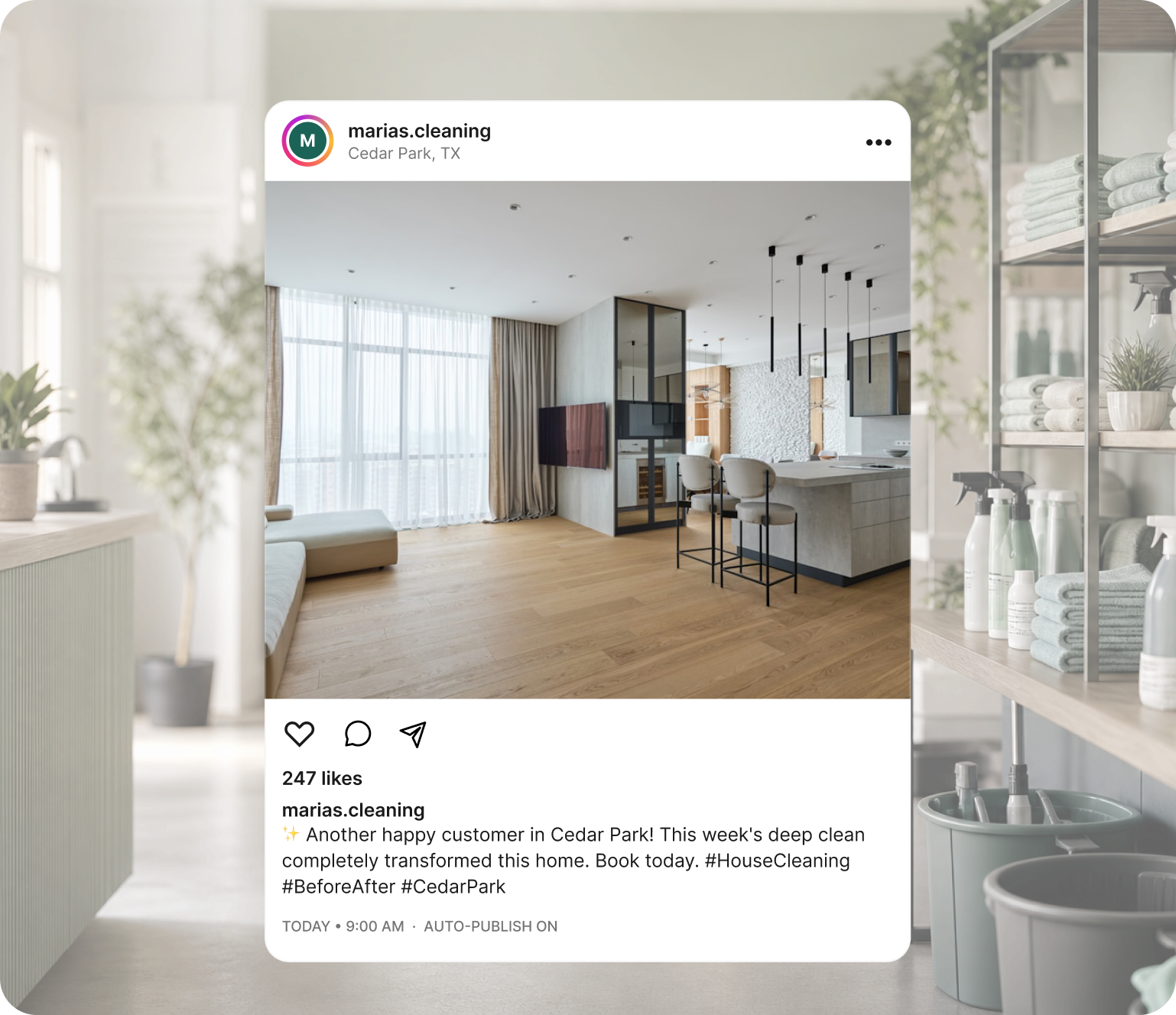 Auto-published Instagram post for marias.cleaning